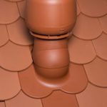 Проходной элемент для черепицы Karpiowka CARPI 2K черный 4