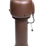 Вентилятор ECo110P/110/700 0 -600 м3/ч для биотуалетов и удаления радона коричневый 1