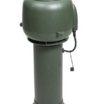 Вентилятор ECo110P/110/700 0 -600 м3/ч для биотуалетов и удаления радона зеленый 1