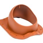 Проходной элемент для металлочерепицы типа Finnera — NERA 2K кирпичный 2