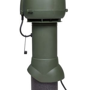 Вентилятор воздуховода E120 Р 0-400м3/ч зеленый
