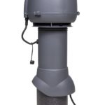 Вентилятор воздуховода E120 Р 0-400м3/ч серый 1