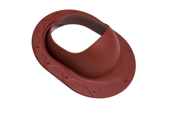 Проходной элемент для мягкой и фальцевой кровли Classic красный 1 Проходной элемент для мягкой и фальцевой кровли Classic красный
