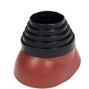 Антенный ворот EPDM-резина Ø110 - 155 красный