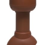 Выход вентиляции на скатную кровлю 110/300/Н кирпичный 1