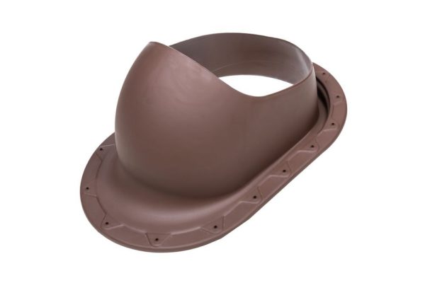 Проходной элемент для фальцевой и мягкой кровли XL-HUOPA коричневый 1 Проходной элемент для фальцевой и мягкой кровли XL-HUOPA коричневый