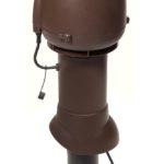 Вентилятор ECo110P/110/500 0 -600 м3/ч для биотуалетов и удаления радона коричневый 1