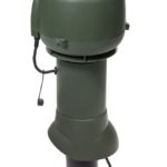Вентилятор ECo110P/110/500 0 -600 м3/ч для биотуалетов и удаления радона зеленый 1