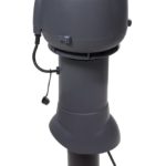 Вентилятор ECo110P/110/500 0 -600 м3/ч для биотуалетов и удаления радона серый 1