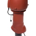 Вентилятор ECo110P/110/500 0 -600 м3/ч для биотуалетов и удаления радона красный 1