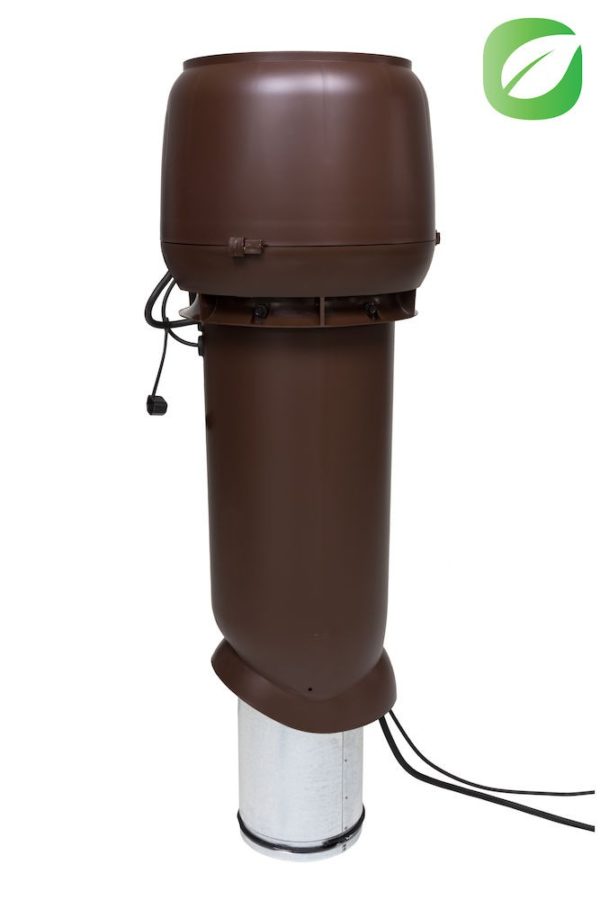 Вентилятор воздуховода 220Р/160/700 Р 0 - 1000м3/ч коричневый