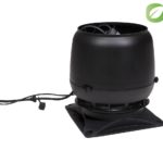 Вентилятор воздуховода ECo 220 S 0-1000м3/ч + основание черный 1
