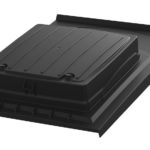 Кровельный люк универсальный Uniroof черный 1