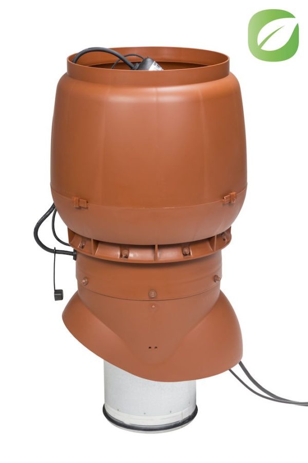 Вентилятор воздуховода XL ECo250P/200/500 Р 0 - 1250м3/ч кирпичный