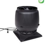 Вентилятор воздуховода ECo250S 0-1250м3/ч + основание черный 1