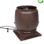 Вентилятор воздуховода ECo250S 0-1250м3/ч + основание коричневый 1