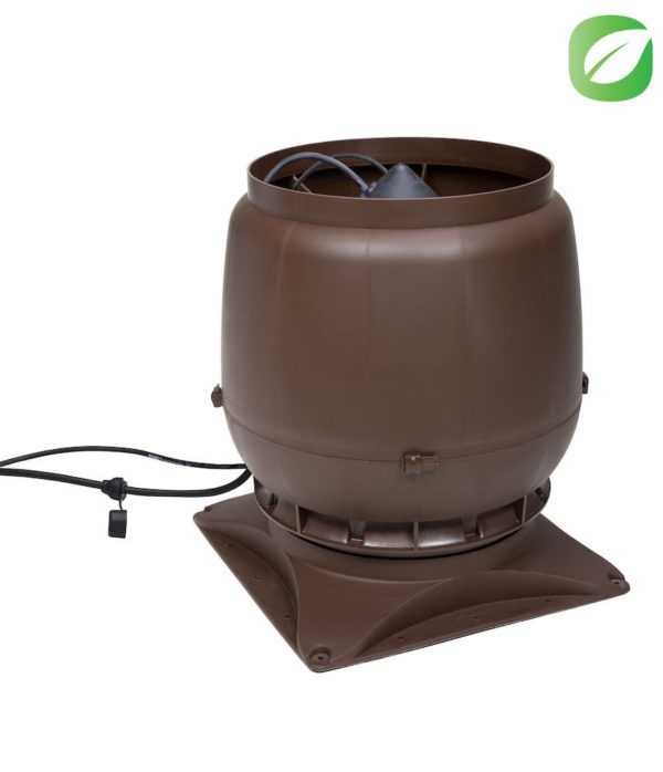 Вентилятор воздуховода ECo250S 0-1250м3/ч + основание коричневый 1 Вентилятор воздуховода ECo250S 0-1250м3/ч + основание коричневый