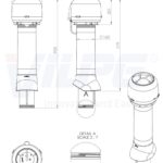 Вентилятор воздуховода E120 Р 0-100м3/ч черный 2