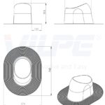 Проходной элемент высокий XL-HUOPA черный 2