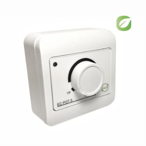Регулятор вентилятора воздуховода EСo 0 -10 В В EC POT S белый
