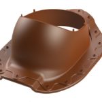Проходной элемент для металлочерепицы типа Adamante AALTO 2K коричневый 1