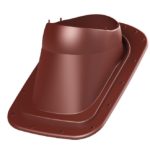 Проходной элемент для фальцевой кровли Classic Vino 2K красный 1
