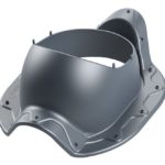 Проходной элемент для металлочерепицы типа Armorium ARMOR 2K серый 1