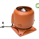 Вентилятор ECo110S 0 -600 м3/ч для биотуалетов и удаления радона кирпичный 1