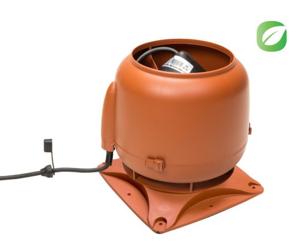 Вентилятор ECo110S 0 -600 м3/ч для биотуалетов и удаления радона кирпичный 1 Вентилятор ECo110S 0 -600 м3/ч для биотуалетов и удаления радона кирпичный