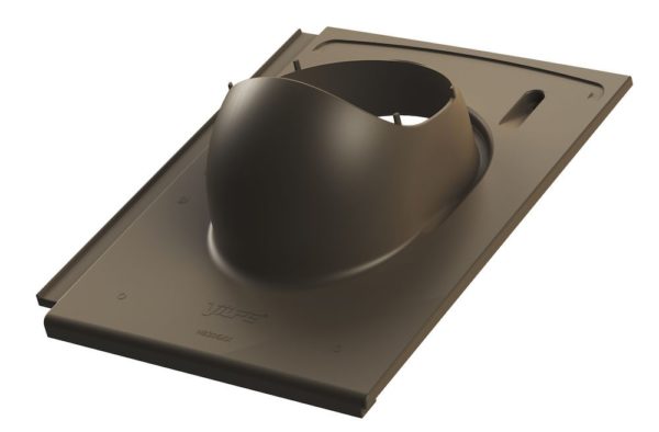 Проходной элемент для черепицы Monier/Braas Teviva EVO 2K коричневый 1 Проходной элемент для черепицы Monier/Braas Teviva EVO 2K коричневый