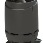 Вентиляционный выход FLOW 125S черный 1