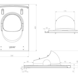 Проходной элемент для черепицы Monier/Braas Teviva EVO 2K кирпичный